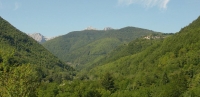 Panorama Puglianella, Le Alpi Apuane Panorama Puglianella, Le Alpi Apuane